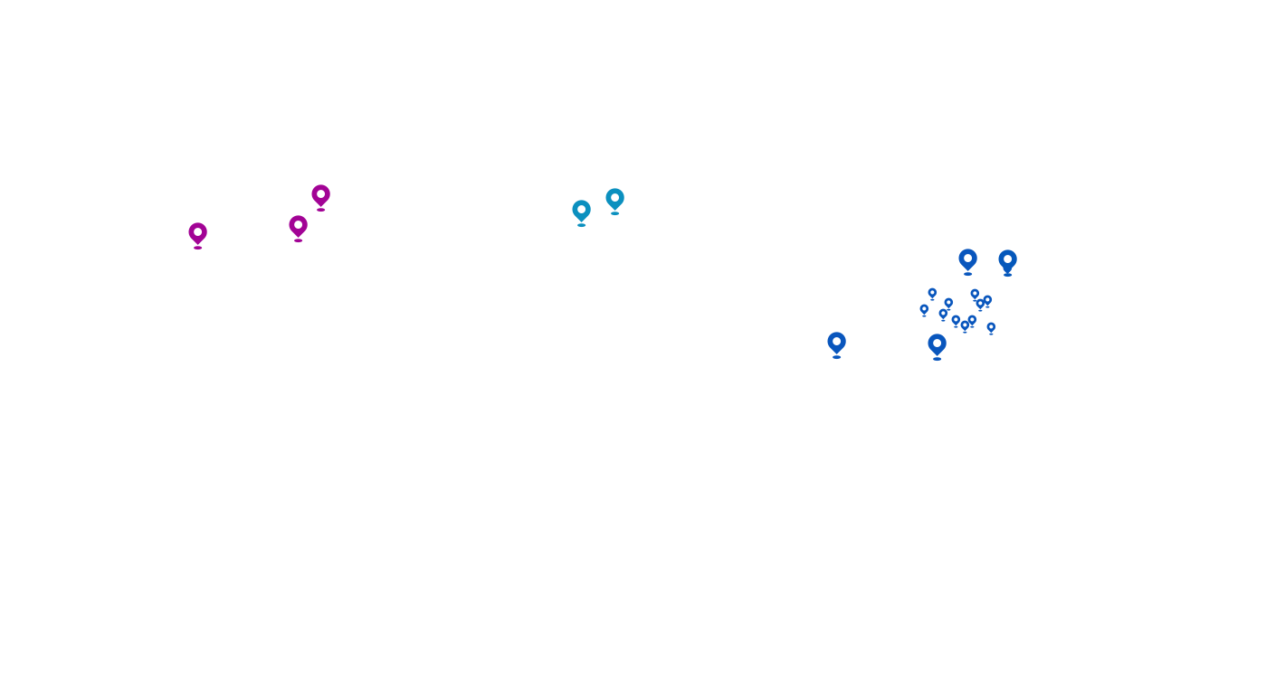 無論您身處何地，瞬聯都能為您提供
全球化的 AI 工程服務。